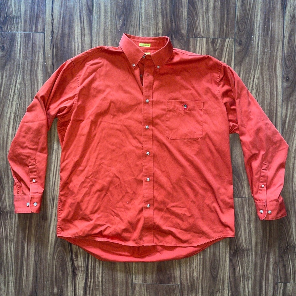 Duck Head Bright Orange Polo Shirt